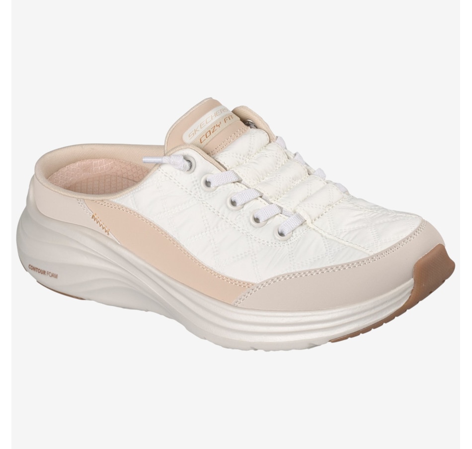 Image 122532_NAT.jpg, Product 122-532 / Price $95.00, Skechers Contour Foam-Cozy Fit- Sweet Embrace Open Back Mule Sneaker from Skechers on TSC.ca's Shoes department