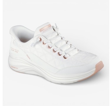 Skechers Contour Foam-Cozy-Fit Golden Hour Knotted Bungee Slip-Ins