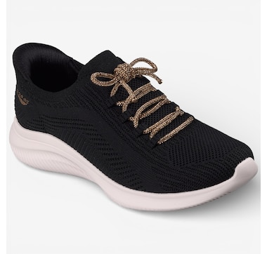 Skechers Ultra Flex 4.0-Cosmic Diamonds Stretch Knit Slip-Ins