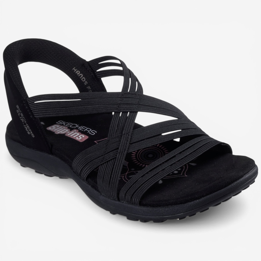 Image 122544_BLK.jpg, Product 122-544 / Price $69.88, Skechers Slip-Ins Reggae Slim-Simply Stretchy Strappy Sandal from Skechers on TSC.ca's Shoes department