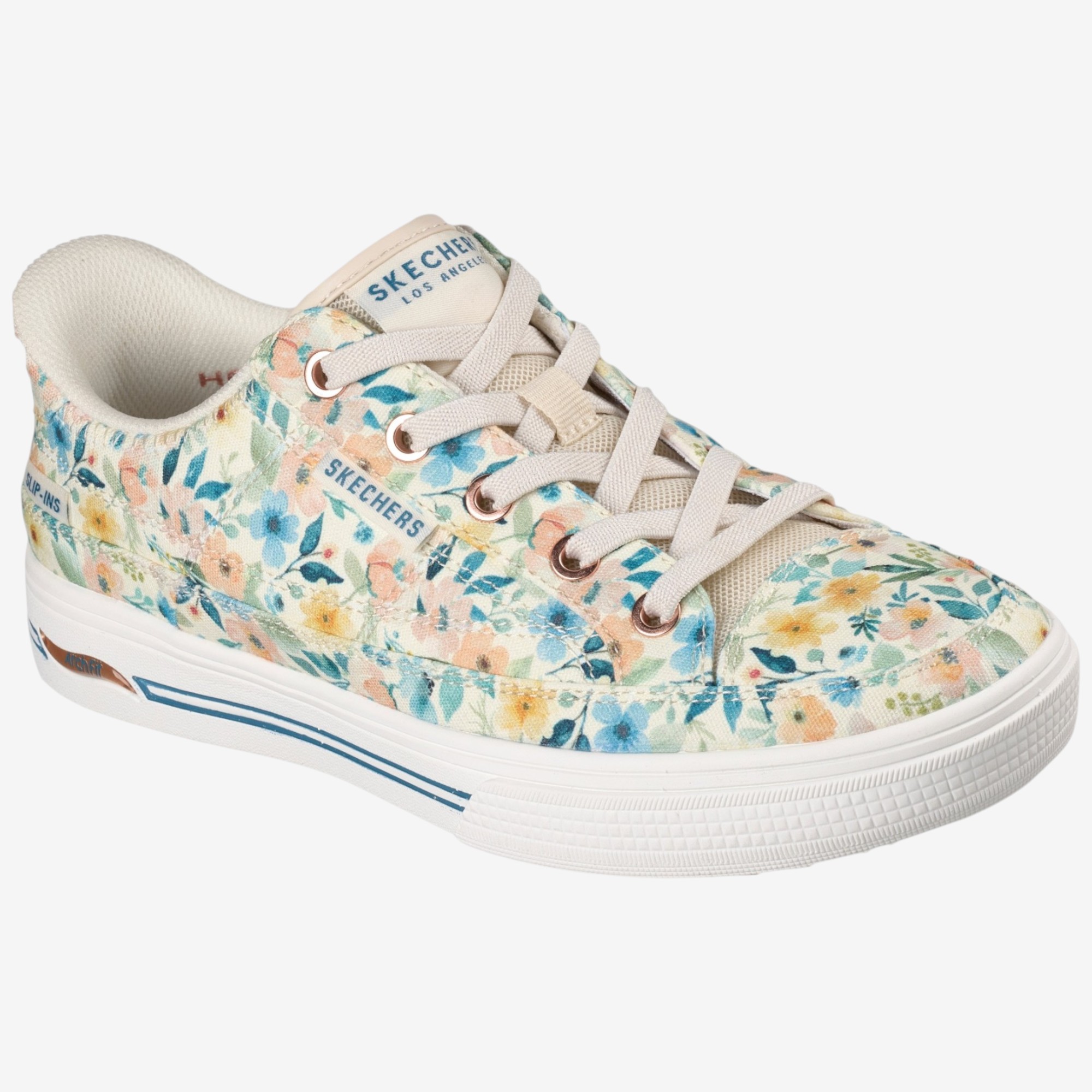 Skechers Arch Fit Arcade-Wild Nite Printed Canvas Slip-Ins - TSC.ca