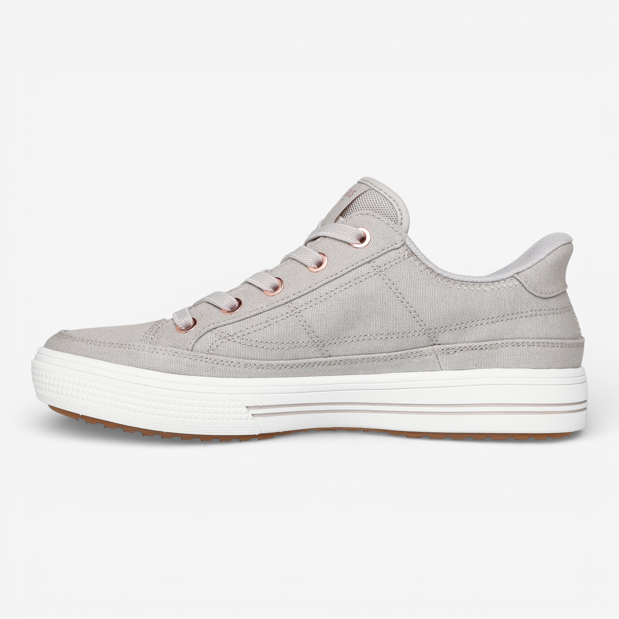 Skechers Arch Fit Arcade-See Ya There Canvas Bungee Lace Sneaker