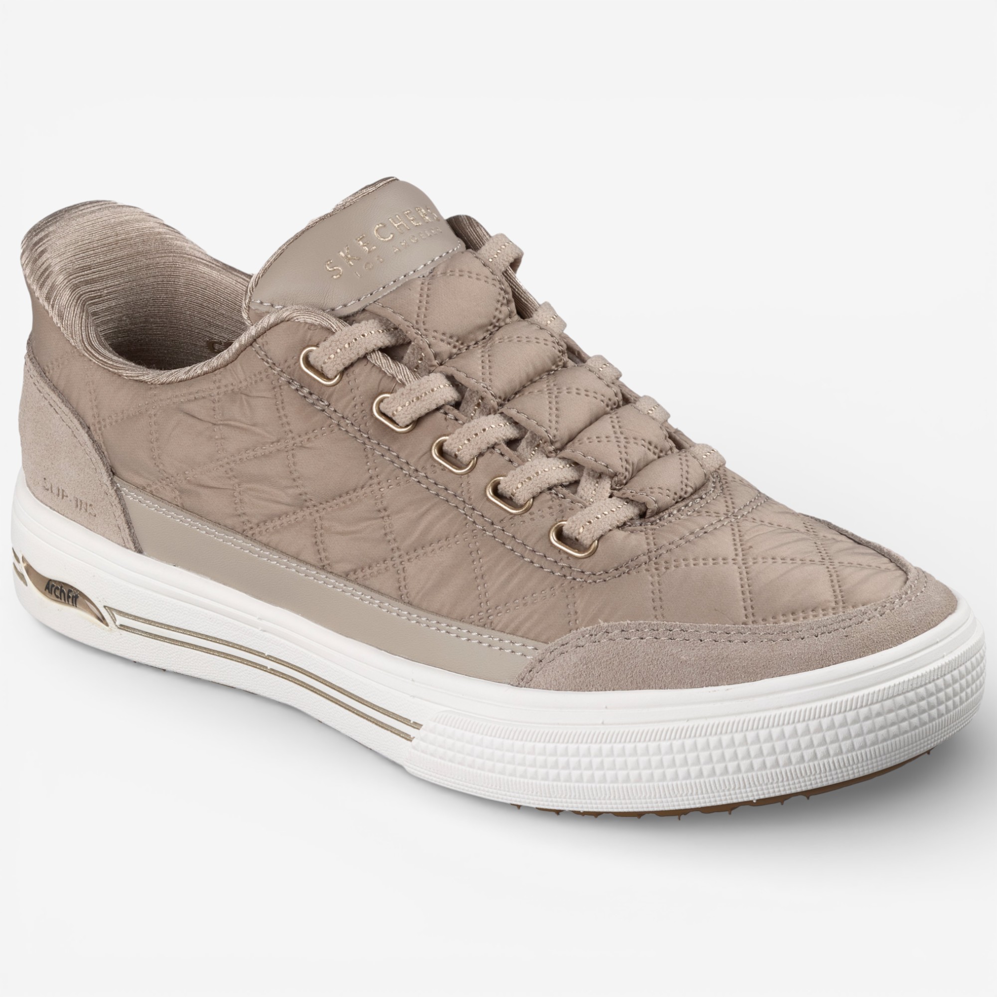 Skechers Arch Fit Arcade-Cozy Fit Cuddle Steps Slip-On Sneaker