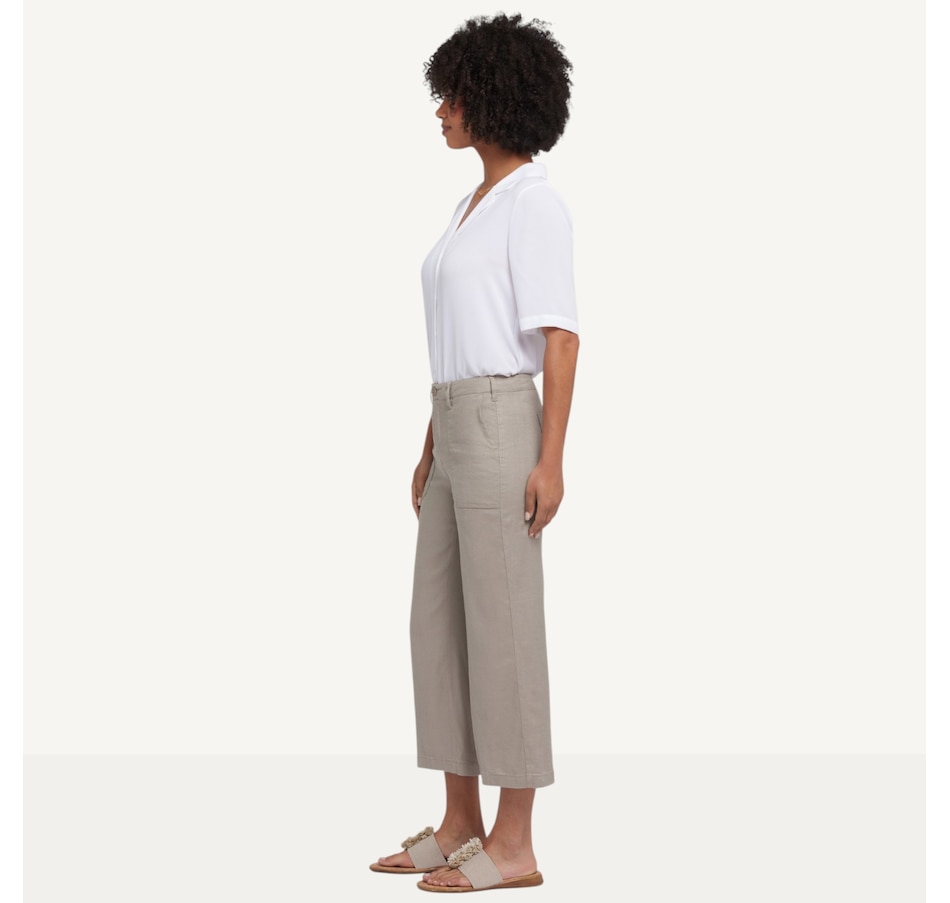 Image 122558_ALTMORE10.jpg, Product 122-558 / Price $109.99, NYDJ Wide Leg Cropped Cargo Pant from NYDJ on TSC.ca's Fashion department
