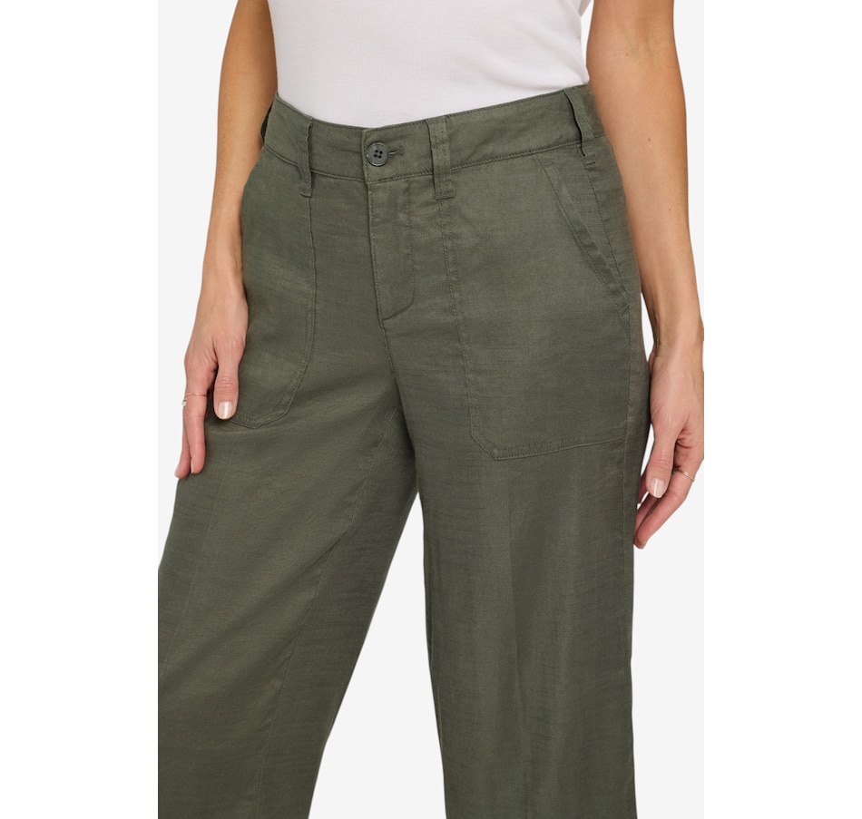 Image 122558_ALTMORE12.jpg, Product 122-558 / Price $109.99, NYDJ Wide Leg Cropped Cargo Pant from NYDJ on TSC.ca's Fashion department