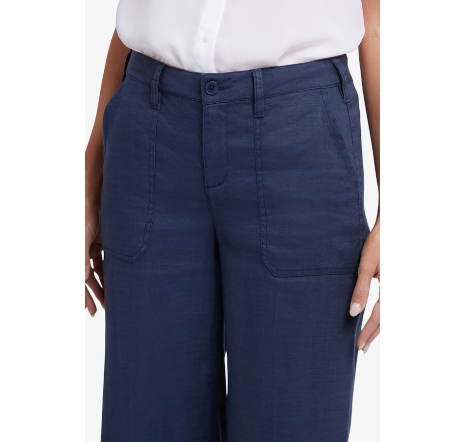 Image 122558_ALTMORE14.jpg, Product 122-558 / Price $109.99, NYDJ Wide Leg Cropped Cargo Pant from NYDJ on TSC.ca's Fashion department