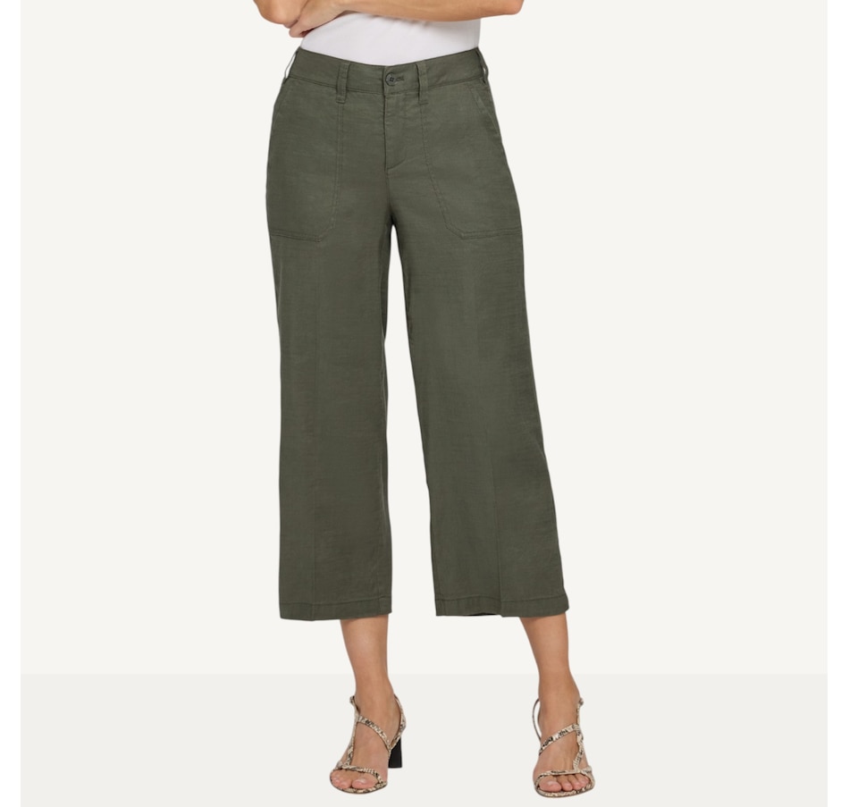 Image 122558_ALTMORE2.jpg, Product 122-558 / Price $109.99, NYDJ Wide Leg Cropped Cargo Pant from NYDJ on TSC.ca's Fashion department