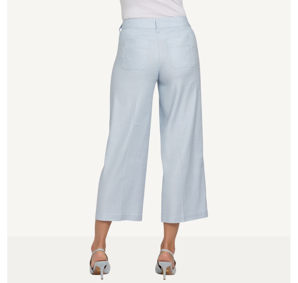 Image 122558_ALTMORE20.jpg, Product 122-558 / Price $109.99, NYDJ Wide Leg Cropped Cargo Pant from NYDJ on TSC.ca's Fashion department