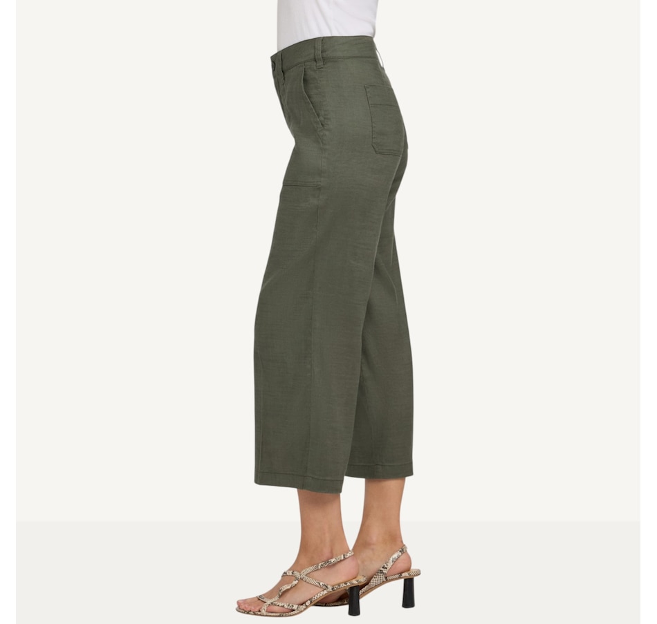 Image 122558_ALTMORE6.jpg, Product 122-558 / Price $109.99, NYDJ Wide Leg Cropped Cargo Pant from NYDJ on TSC.ca's Fashion department