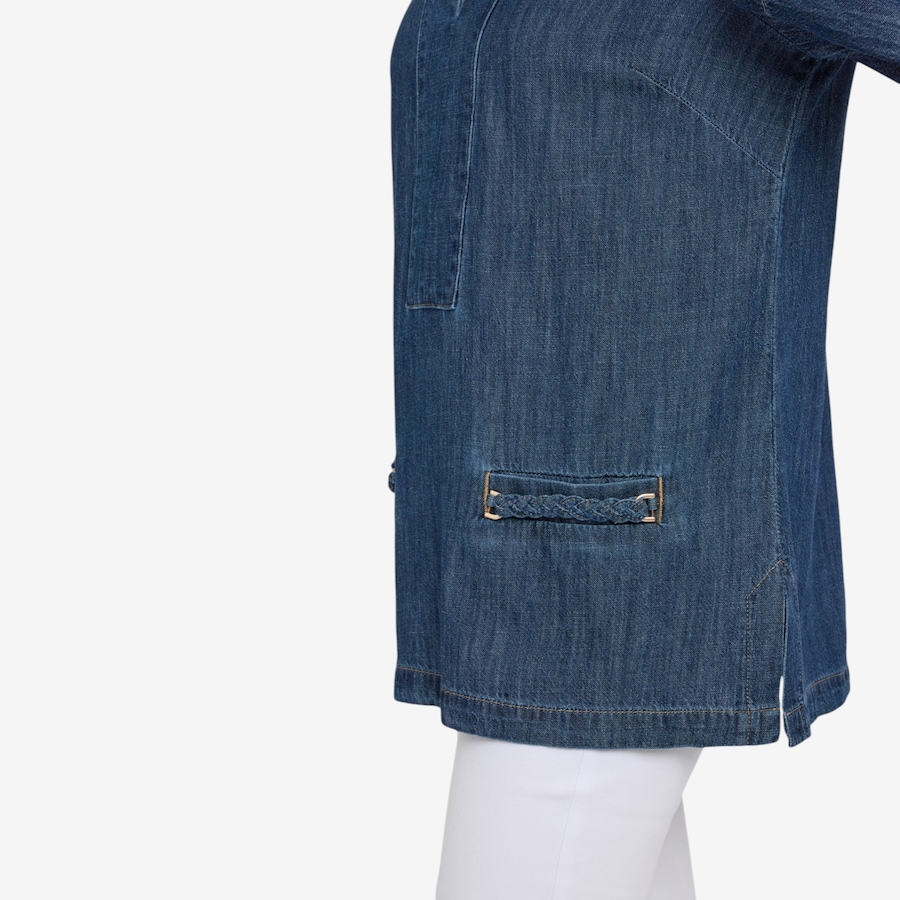Image 122562_ALTMORE3.jpg, Product 122-562 / Price $119.88, NYDJ Denim Tunic with Braid Pocket Detail from NYDJ on TSC.ca's Fashion department