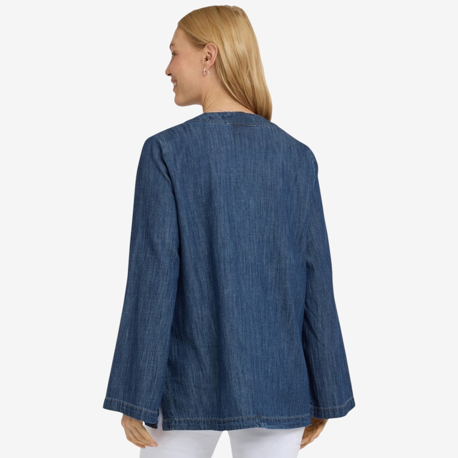 Image 122562_ALTMORE4.jpg, Product 122-562 / Price $119.88, NYDJ Denim Tunic with Braid Pocket Detail from NYDJ on TSC.ca's Fashion department