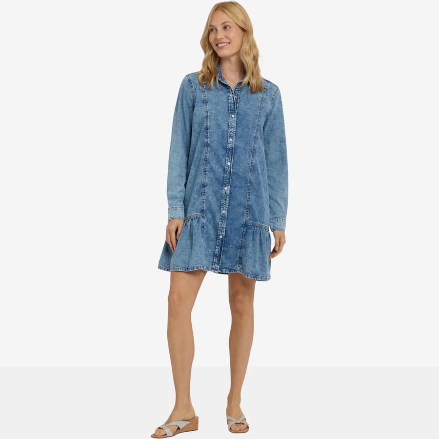 Image 122563_ALTMORE1.jpg, Product 122-563 / Price $104.88, NYDJ Denim Ruffle Dress from NYDJ on TSC.ca's Fashion department