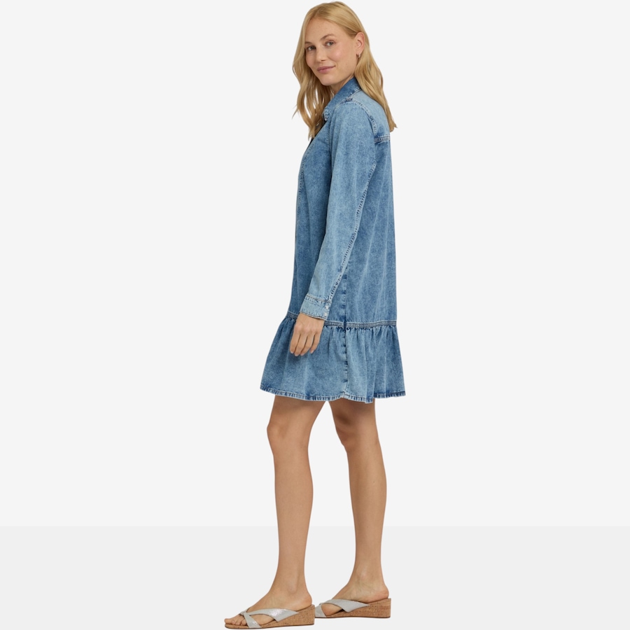 Image 122563_ALTMORE2.jpg, Product 122-563 / Price $104.88, NYDJ Denim Ruffle Dress from NYDJ on TSC.ca's Fashion department