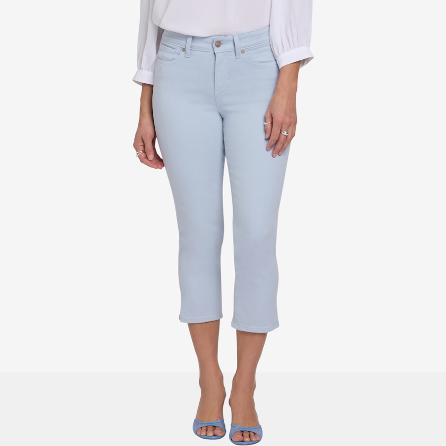 Image 122581_BLCLV.jpg, Product 122-581 / Price $49.33, NYDJ Chloe Capri with Side Slits from NYDJ on TSC.ca's Fashion department