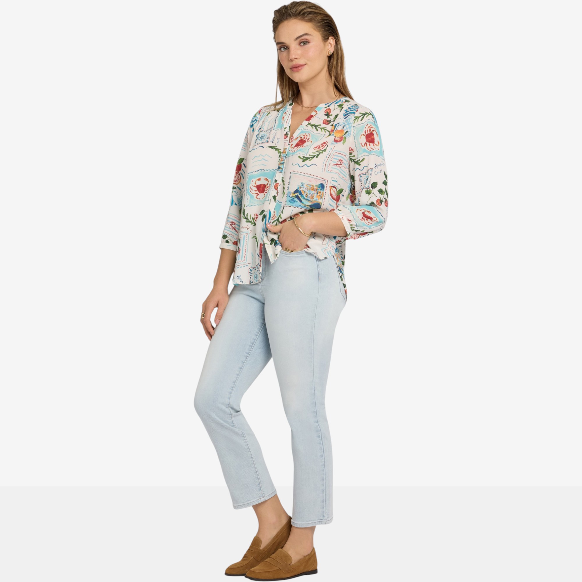 NYDJ Pintuck Blouse - TSC.ca