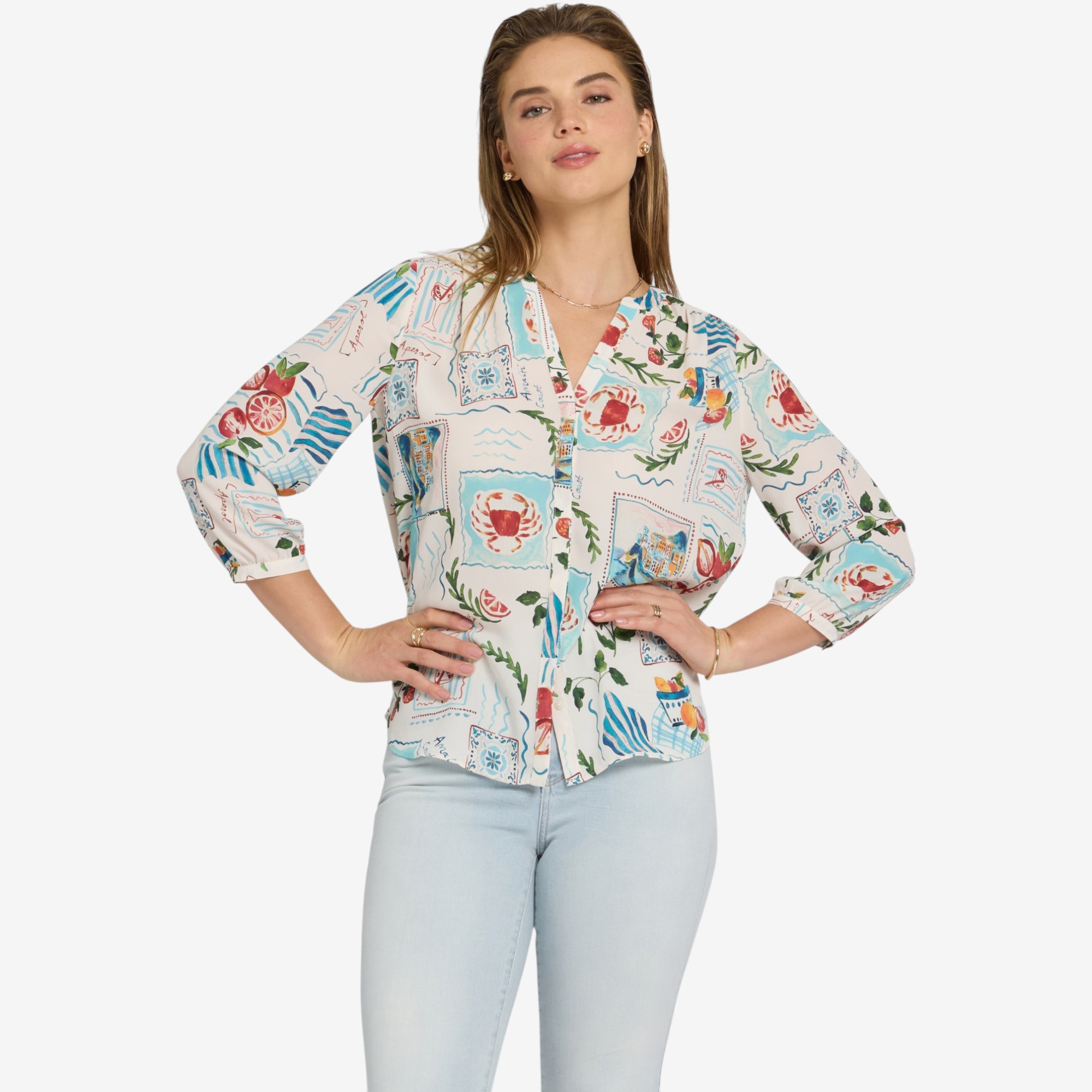 NYDJ Pintuck Blouse - TSC.ca