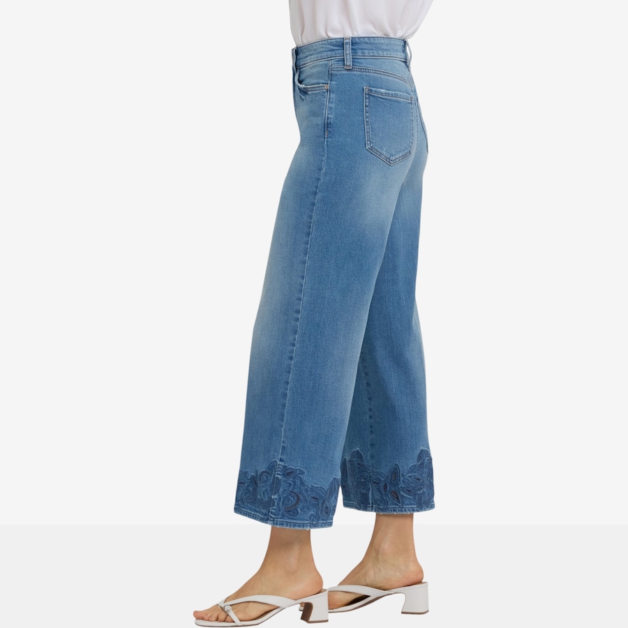 Image 122588_ALTMORE2.jpg, Product 122-588 / Price $119.88, NYDJ Teresa Wide Leg Ankle Jean with Embroidery Detail from NYDJ on TSC.ca's Fashion department