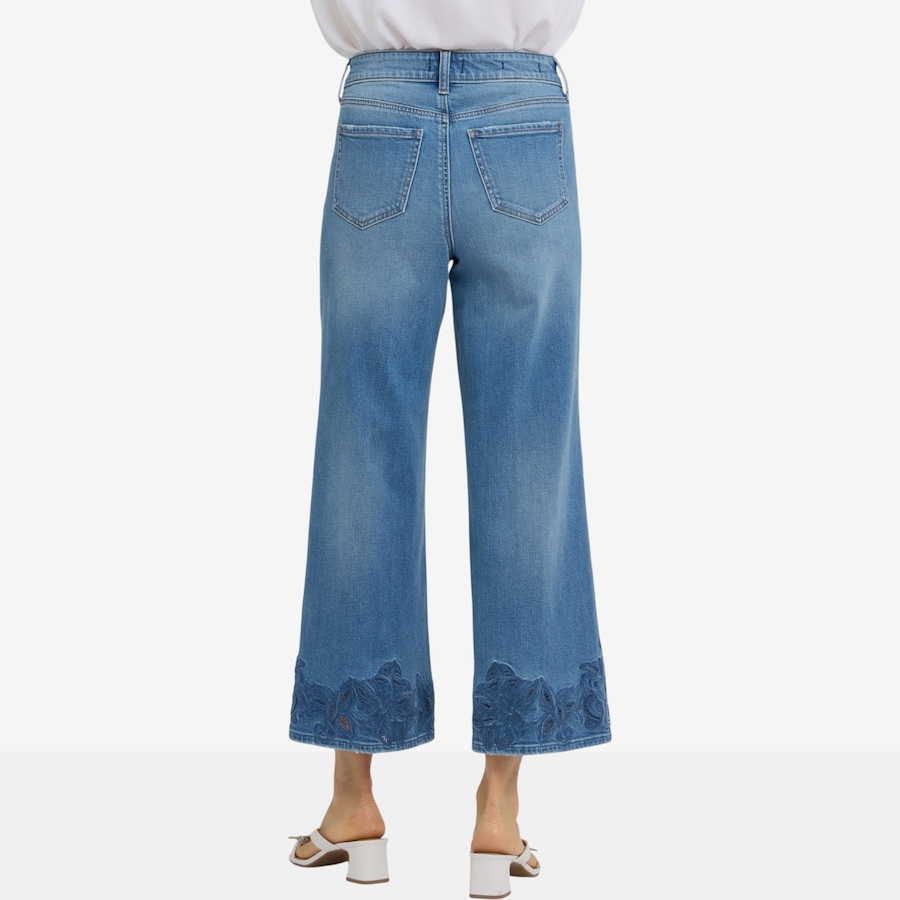 Image 122588_ALTMORE4.jpg, Product 122-588 / Price $119.88, NYDJ Teresa Wide Leg Ankle Jean with Embroidery Detail from NYDJ on TSC.ca's Fashion department