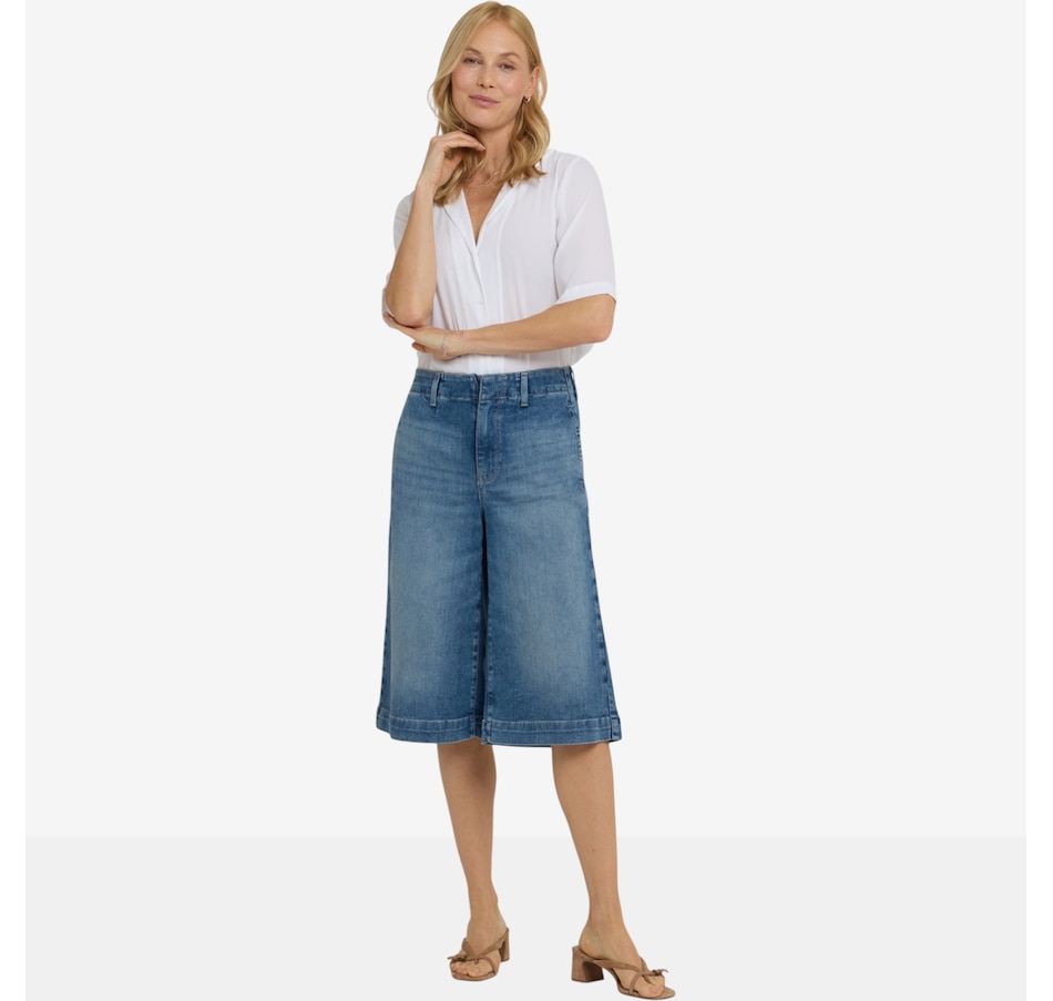 Image 122589_ALTMORE1.jpg, Product 122-589 / Price $129.99, NYDJ Jeanne High Rise Denim Culotte from NYDJ on TSC.ca's Fashion department