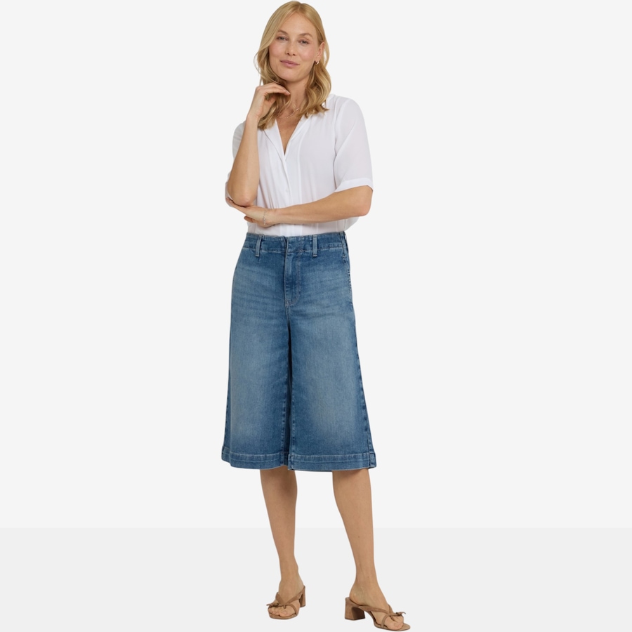 Image 122589_ALTMORE1.jpg, Product 122-589 / Price $99.00, NYDJ Jeanne High Rise Denim Culotte from NYDJ on TSC.ca's Fashion department