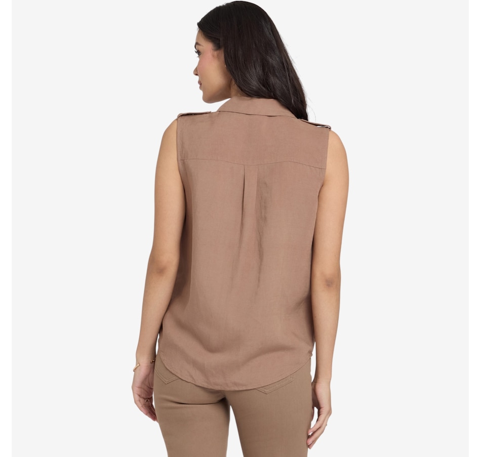 Image 122590_ALTMORE11.jpg, Product 122-590 / Price $129.99, NYDJ Gabrielle Sleeveless Blouse from NYDJ on TSC.ca's Fashion department