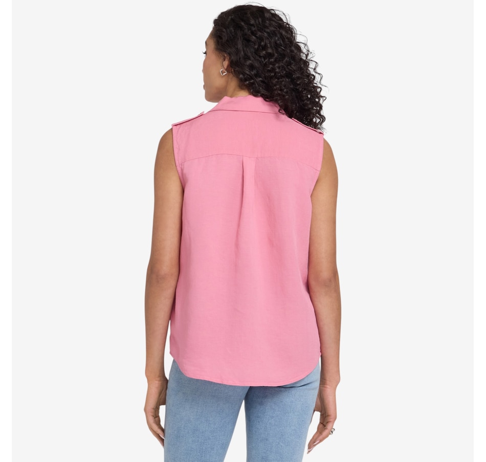 Image 122590_ALTMORE13.jpg, Product 122-590 / Price $129.99, NYDJ Gabrielle Sleeveless Blouse from NYDJ on TSC.ca's Fashion department