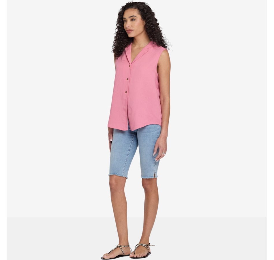 Image 122590_ALTMORE2.jpg, Product 122-590 / Price $129.99, NYDJ Gabrielle Sleeveless Blouse from NYDJ on TSC.ca's Fashion department