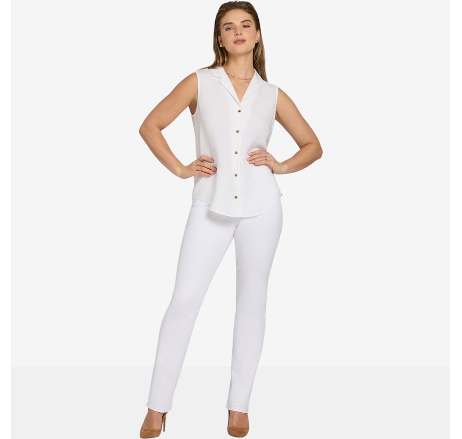 Image 122590_ALTMORE4.jpg, Product 122-590 / Price $129.99, NYDJ Gabrielle Sleeveless Blouse from NYDJ on TSC.ca's Fashion department