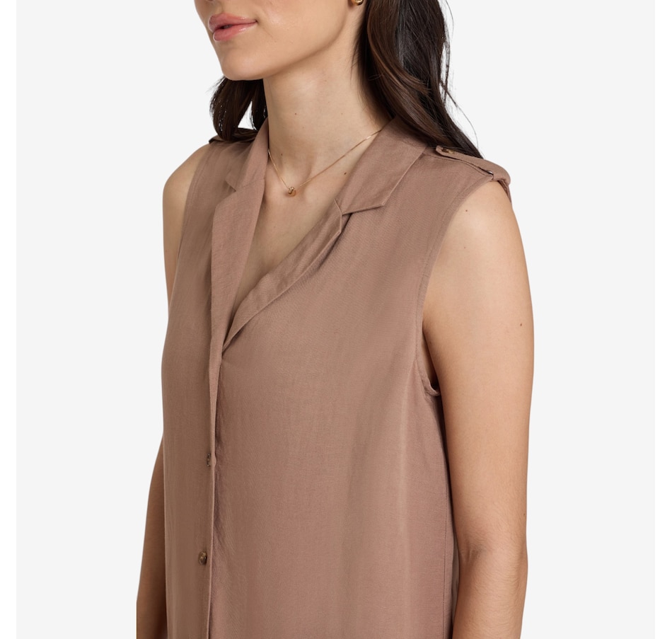 Image 122590_ALTMORE7.jpg, Product 122-590 / Price $129.99, NYDJ Gabrielle Sleeveless Blouse from NYDJ on TSC.ca's Fashion department