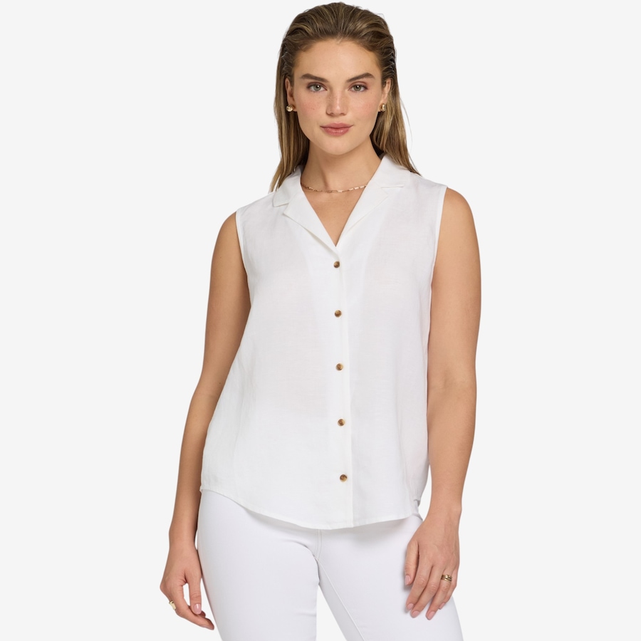 Image 122590_OPW.jpg, Product 122-590 / Price $99.00, NYDJ Gabrielle Sleeveless Blouse from NYDJ on TSC.ca's Fashion department