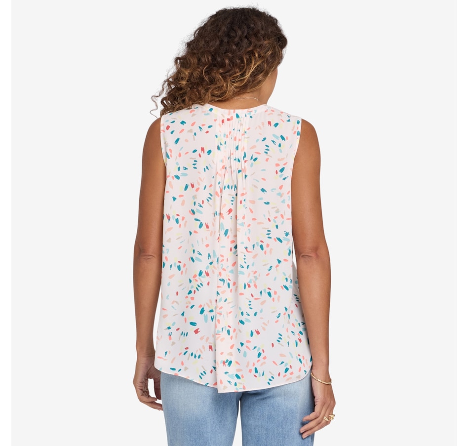 Image 122592_ALTMORE11.jpg, Product 122-592 / Price $109.00, NYDJ Sleeveless Pintuck Blouse from NYDJ on TSC.ca's Fashion department