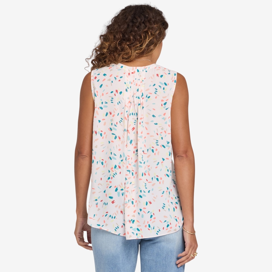 Image 122592_ALTMORE11.jpg, Product 122-592 / Price $74.00, NYDJ Sleeveless Pintuck Blouse from NYDJ on TSC.ca's Fashion department