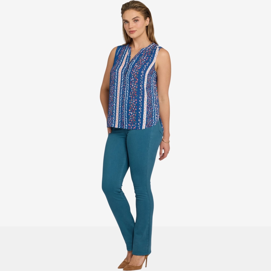 Image 122592_ALTMORE4.jpg, Product 122-592 / Price $74.00, NYDJ Sleeveless Pintuck Blouse from NYDJ on TSC.ca's Fashion department