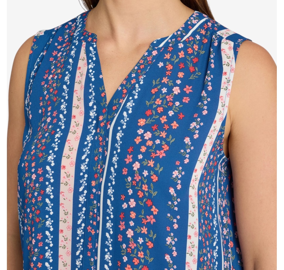 Image 122592_ALTMORE8.jpg, Product 122-592 / Price $109.00, NYDJ Sleeveless Pintuck Blouse from NYDJ on TSC.ca's Fashion department