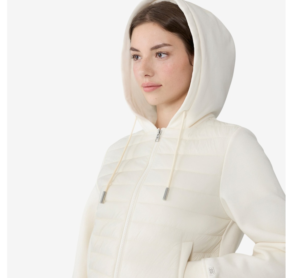 Image 122595_ALTMORE3.jpg, Product 122-595 / Price $295.00, Soia & Kyo Lucinda Hybrid Insulated Hoodie from Soia & Kyo on TSC.ca's Fashion department