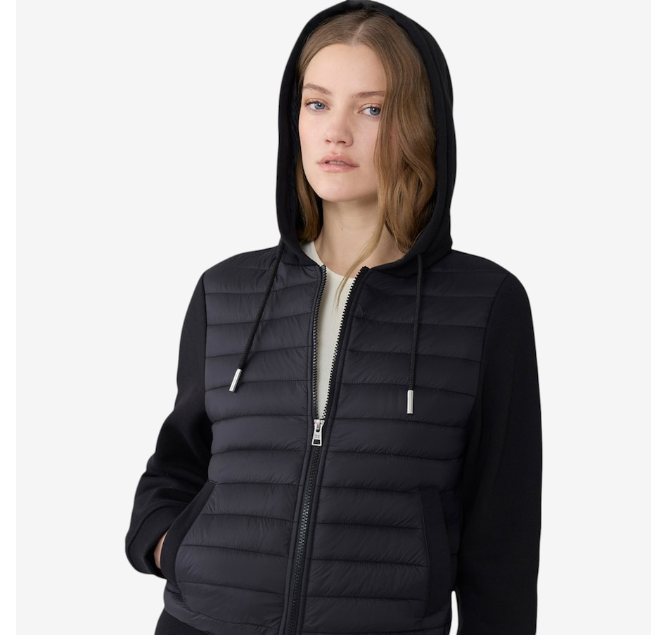 Image 122595_ALTMORE4.jpg, Product 122-595 / Price $295.00, Soia & Kyo Lucinda Hybrid Insulated Hoodie from Soia & Kyo on TSC.ca's Fashion department