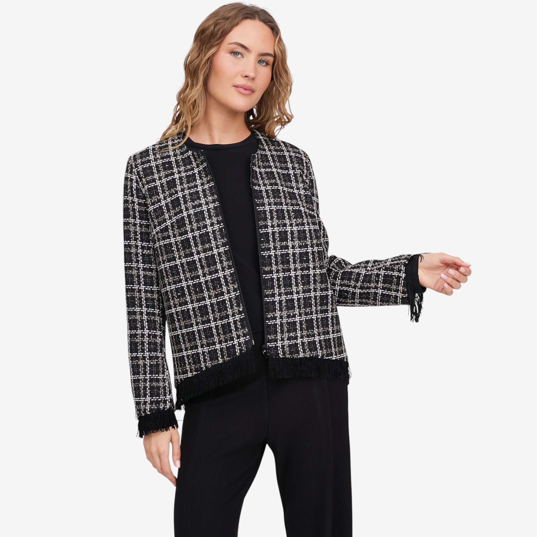 Marallis Straight Fit Lined Cropped Jacket - TSC.ca