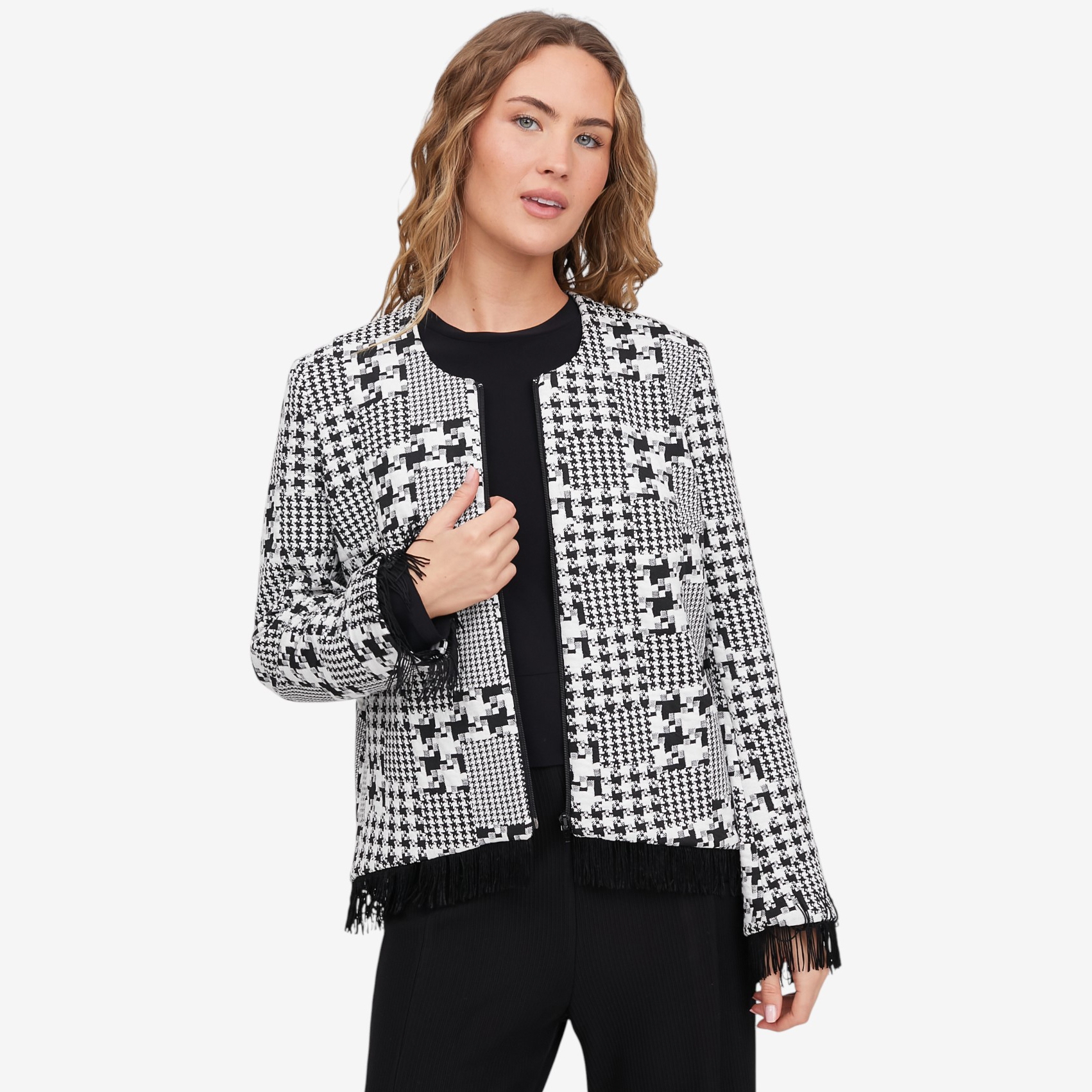 Marallis Straight Fit Lined Cropped Jacket - TSC.ca