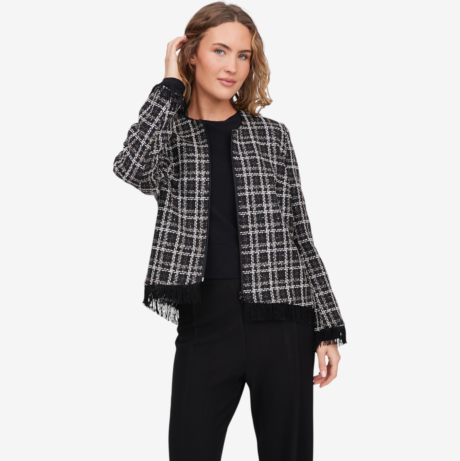 Marallis Straight Fit Lined Cropped Jacket - TSC.ca