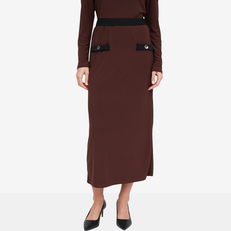 Image 122628_BNB.jpg, Product 122-628 / Price $44.88, Marallis ITY Colourblock Skirt from Marallis on TSC.ca's Fashion department