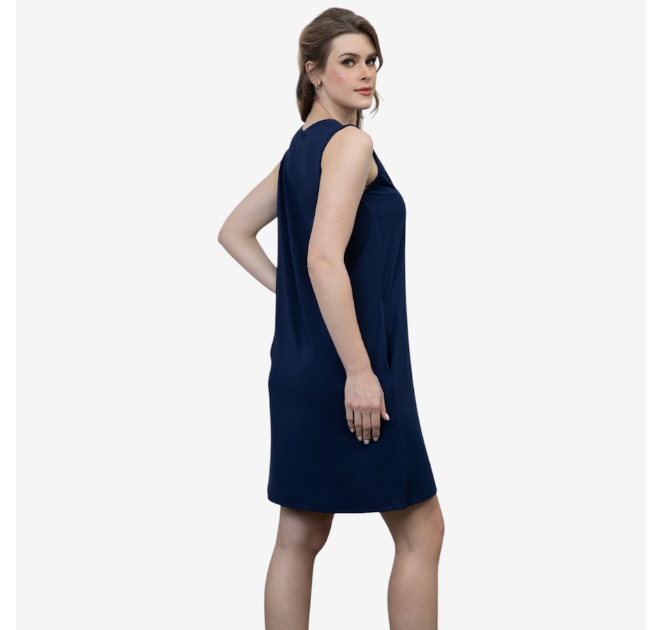 Image 122633_ALTMORE1.jpg, Product 122-633 / Price $84.99, Orange Fashion Village Bamboo Sleeveless Dress with Buttons On The Side from Orange Fashion Village on TSC.ca's Fashion department