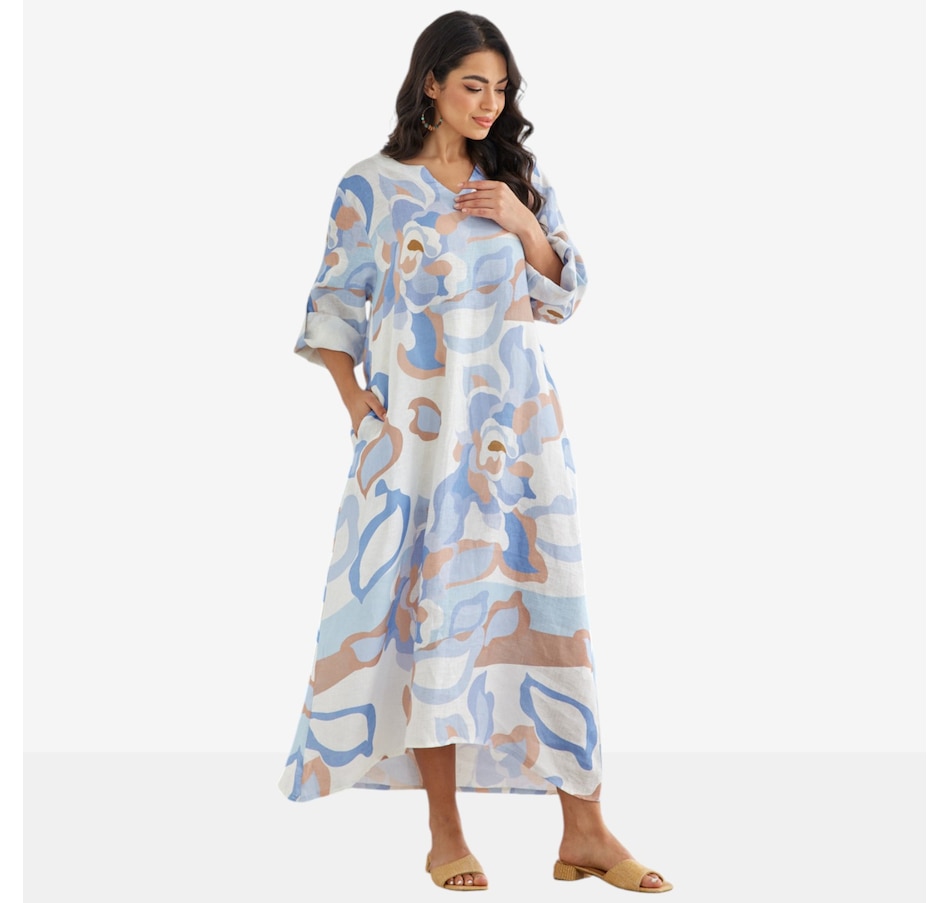 Image 122637_BLU.jpg, Product 122-637 / Price $149.99, Orange Fashion Village Canvas Dreams Dress from Orange Fashion Village on TSC.ca's Fashion department