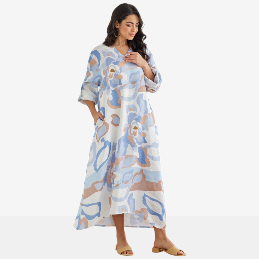 Image 122637_BLU.jpg, Product 122-637 / Price $159.99, Orange Fashion Village Canvas Dreams Dress from Orange Fashion Village on TSC.ca's Fashion department