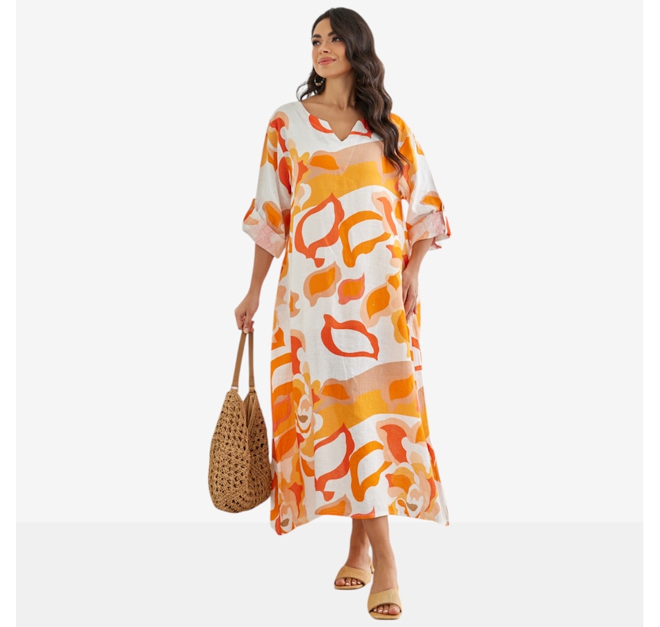 Image 122637_ORA.jpg, Product 122-637 / Price $149.99, Orange Fashion Village Canvas Dreams Dress from Orange Fashion Village on TSC.ca's Fashion department