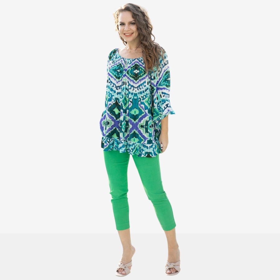 Image 122640_KYG.jpg, Product 122-640 / Price $59.99, Orange Fashion Village Solid Colour Capri from Orange Fashion Village on TSC.ca's Fashion department