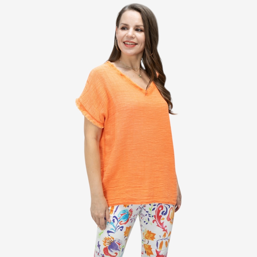 Image 122641_ORA.jpg, Product 122-641 / Price $64.99, Orange Fashion Village Francesca's Italian Top from Orange Fashion Village on TSC.ca's Fashion department
