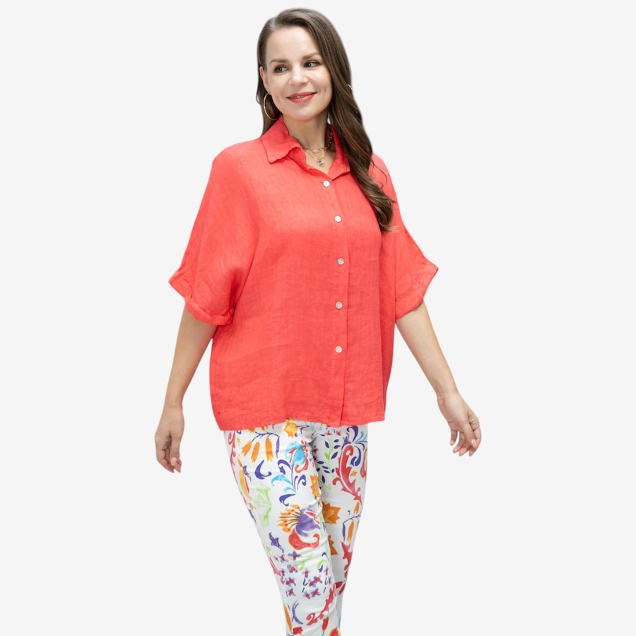 Image 122642_CRL.jpg, Product 122-642 / Price $84.99, Orange Fashion Village Rachel's Top from Orange Fashion Village on TSC.ca's Fashion department