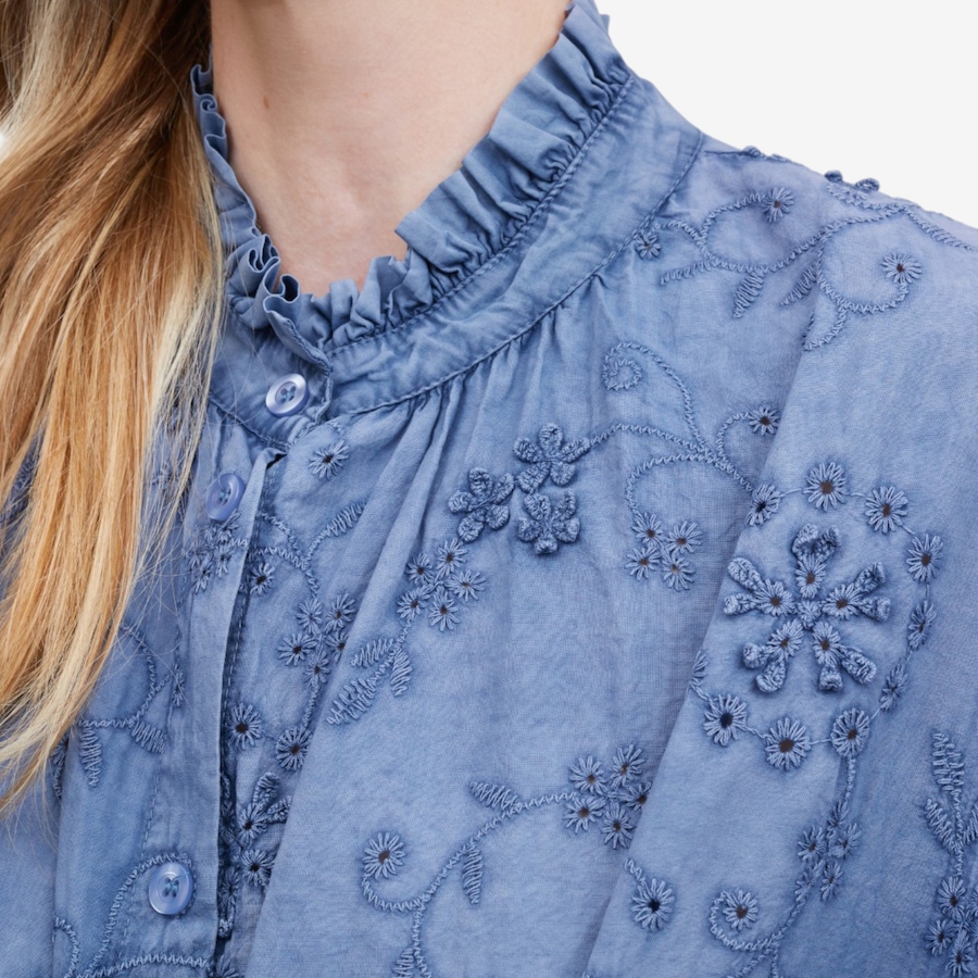 Image 122645_ALTMORE1.jpg, Product 122-645 / Price $84.99, Orange Fashion Village Frill and Tie Eyelet Top from Orange Fashion Village on TSC.ca's Fashion department