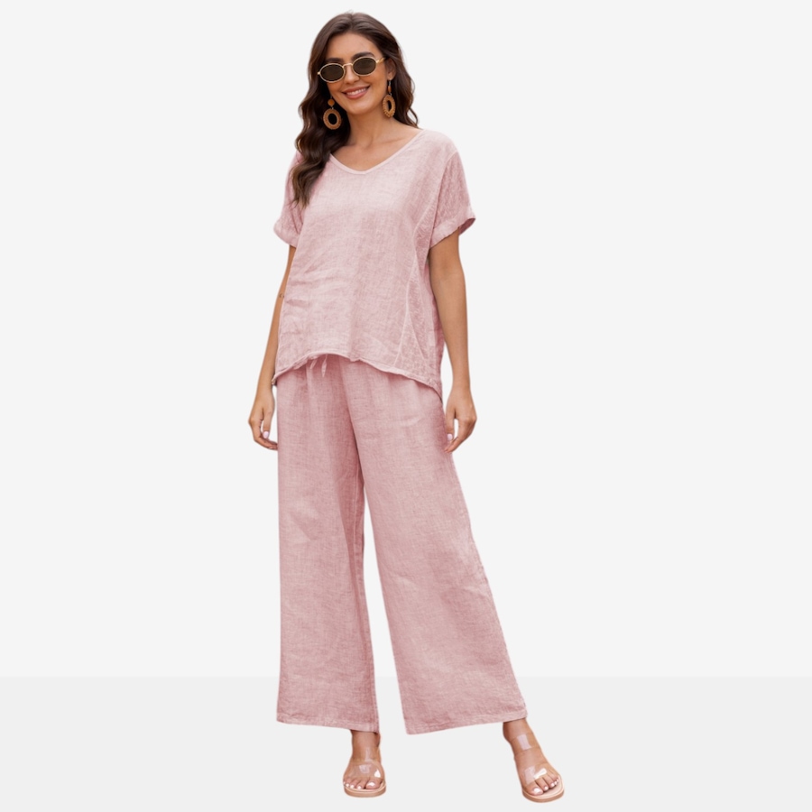 Image 122650_PNK.jpg, Product 122-650 / Price $89.99, Orange Fashion Village Coldwash Pant from Orange Fashion Village on TSC.ca's Fashion department
