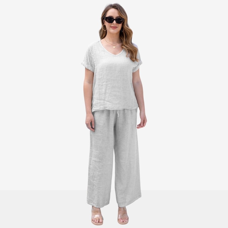 Image 122650_WHT.jpg, Product 122-650 / Price $89.99, Orange Fashion Village Coldwash Pant from Orange Fashion Village on TSC.ca's Fashion department